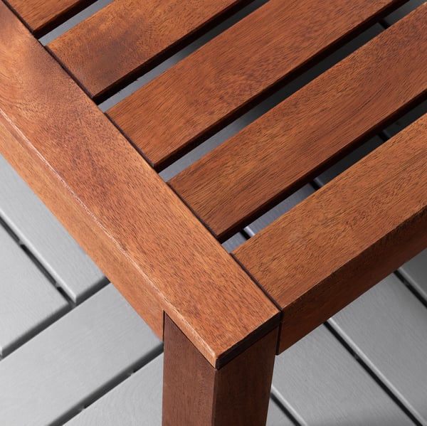 Applaro قسم مقعد طاولة خارجية صباغ بني 63x63 سم Ikea