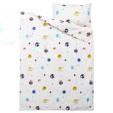 AFTONSPARV Duvet cover and pillowcase, space/multicolour, 150x200/50x80 cm