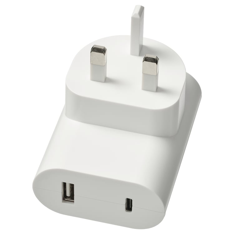 ÅSKSTORM 23W USB charger, white IKEA