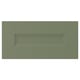 AXSTAD Drawer front, grey-green, 40x20 cm