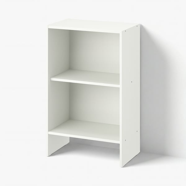 BAGGEBO Bookcase, white, 50x30x80 cm