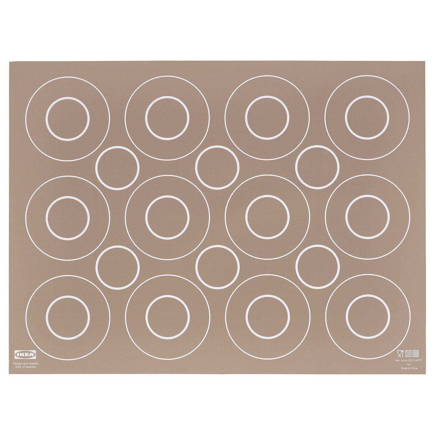 BAKTRADITION baking mat, beige, 41x31 cm IKEA