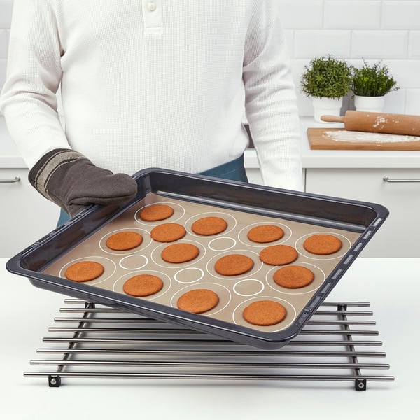 BAKTRADITION Baking mat, beige, 41x31 cm