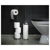 BALUNGEN Toilet brush/holder, white