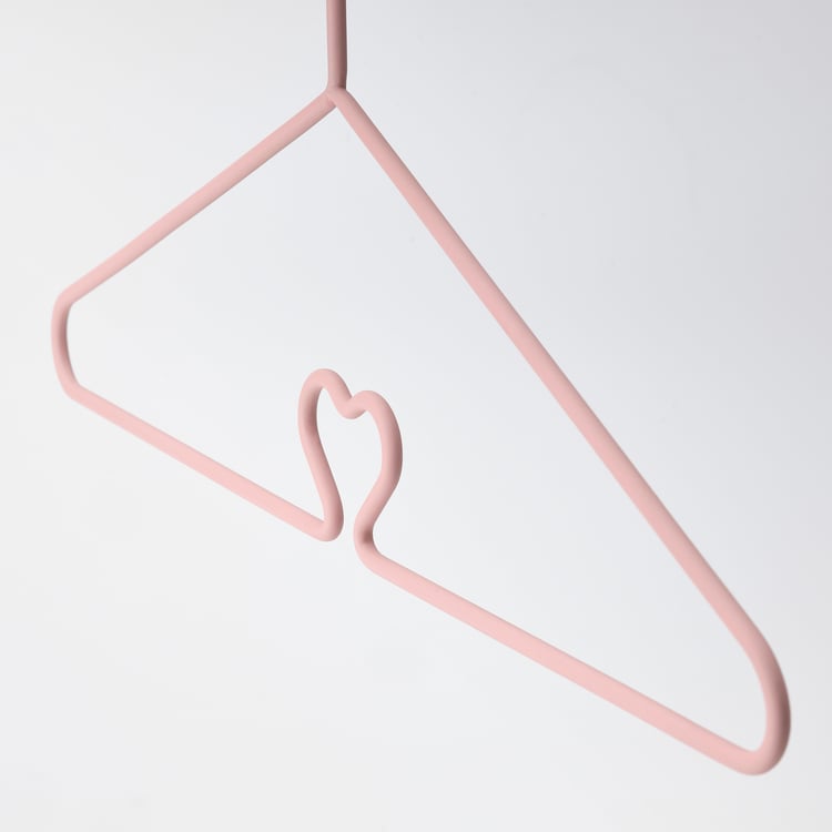 BARNDRÖM children's coathanger, pink white/grey IKEA