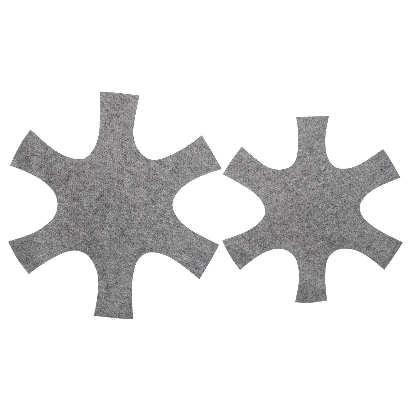 BEDÖMA pan protector, set of 2, grey IKEA