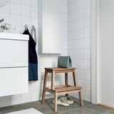 BEKVÄM Step stool, acacia, 50 cm
