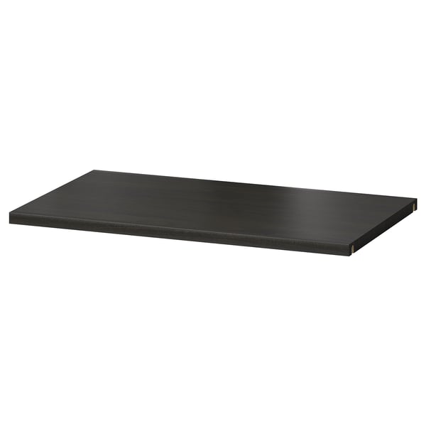 BESTÅ Shelf, blackbrown, 56x36 cm IKEA