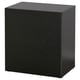 BESTÅ Shelf unit with door, black-brown/Laxviken black, 60x42x64 cm