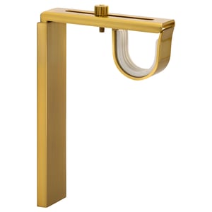 BETYDLIG Wall/ceiling bracket, brass-colour