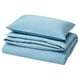 Option: BJÖRKAL Duvet cover and pillowcase, blue, 150x200/50x80 cm