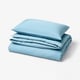 BJÖRKAL Duvet cover and pillowcase, blue, 150x200/50x80 cm
