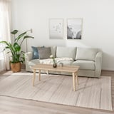 BRÖNDEN Rug, low pile, handmade beige, 200x300 cm