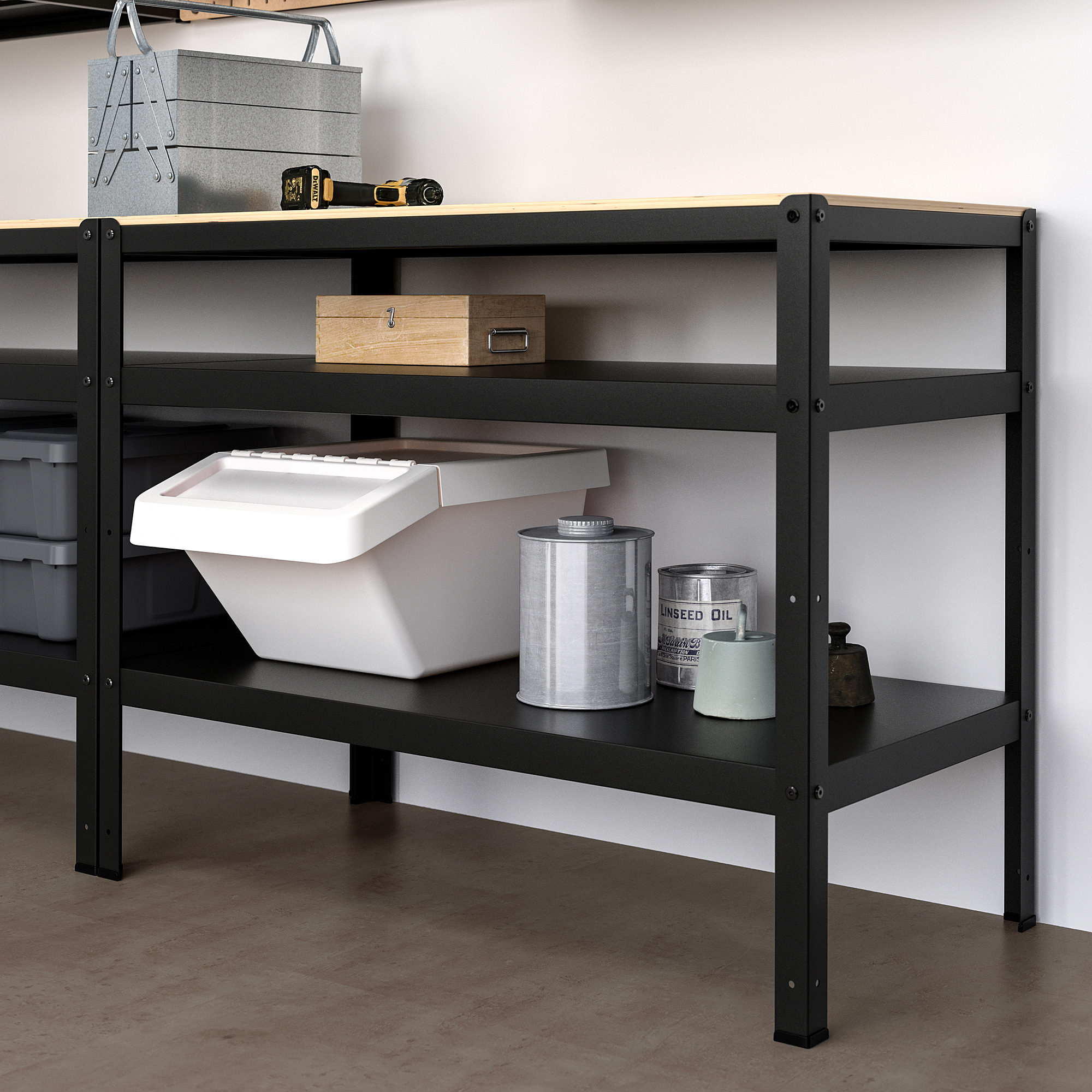 BROR Storage with bench IKEA