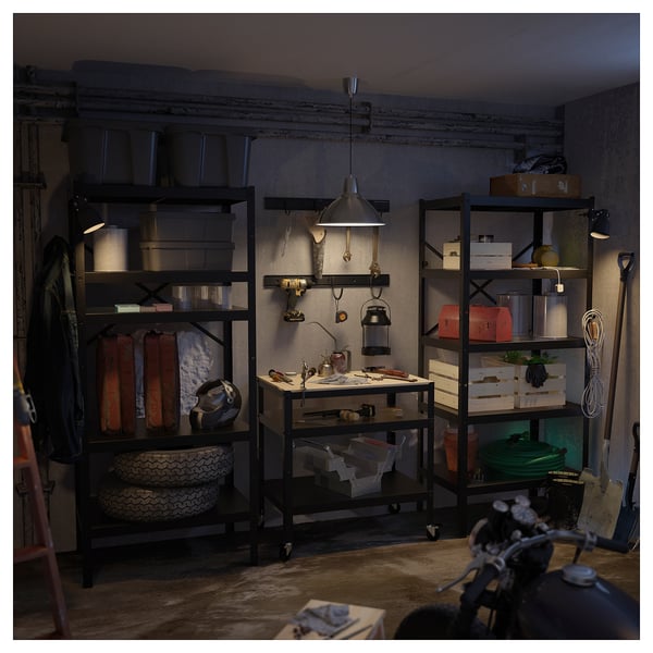 bror تخزين مع أرفف عربة ikea