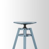 DALFRED Bar stool, grey-blue, 63-74 cm