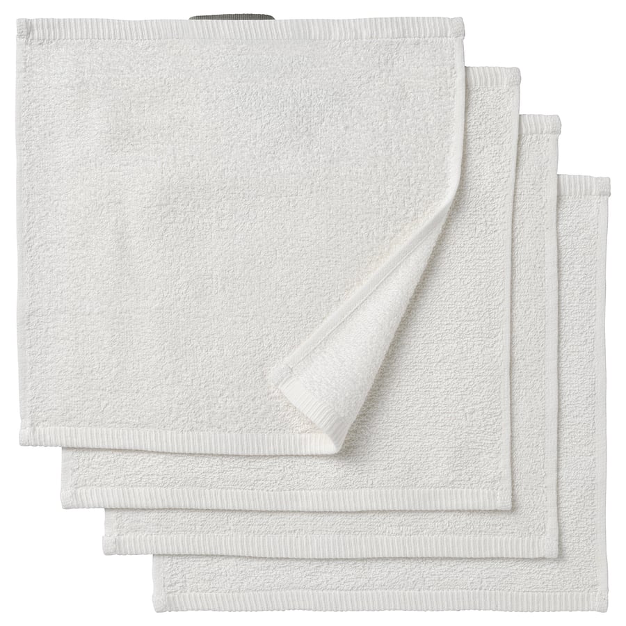 DIMFORSEN washcloth, white, 30x30 cm IKEA