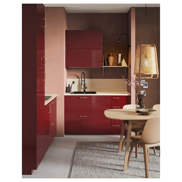 EKBACKEN Worktop, ash effect/laminate, 186x2.8 cm