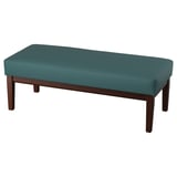 EKENÄSET Bench, Kelinge grey-turquoise, 112 cm