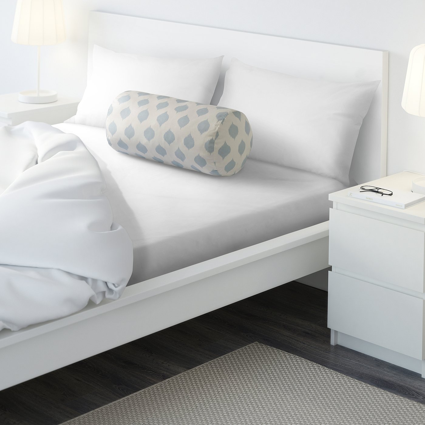 EKSPINNARE Bolster, blue, 60 cm IKEA