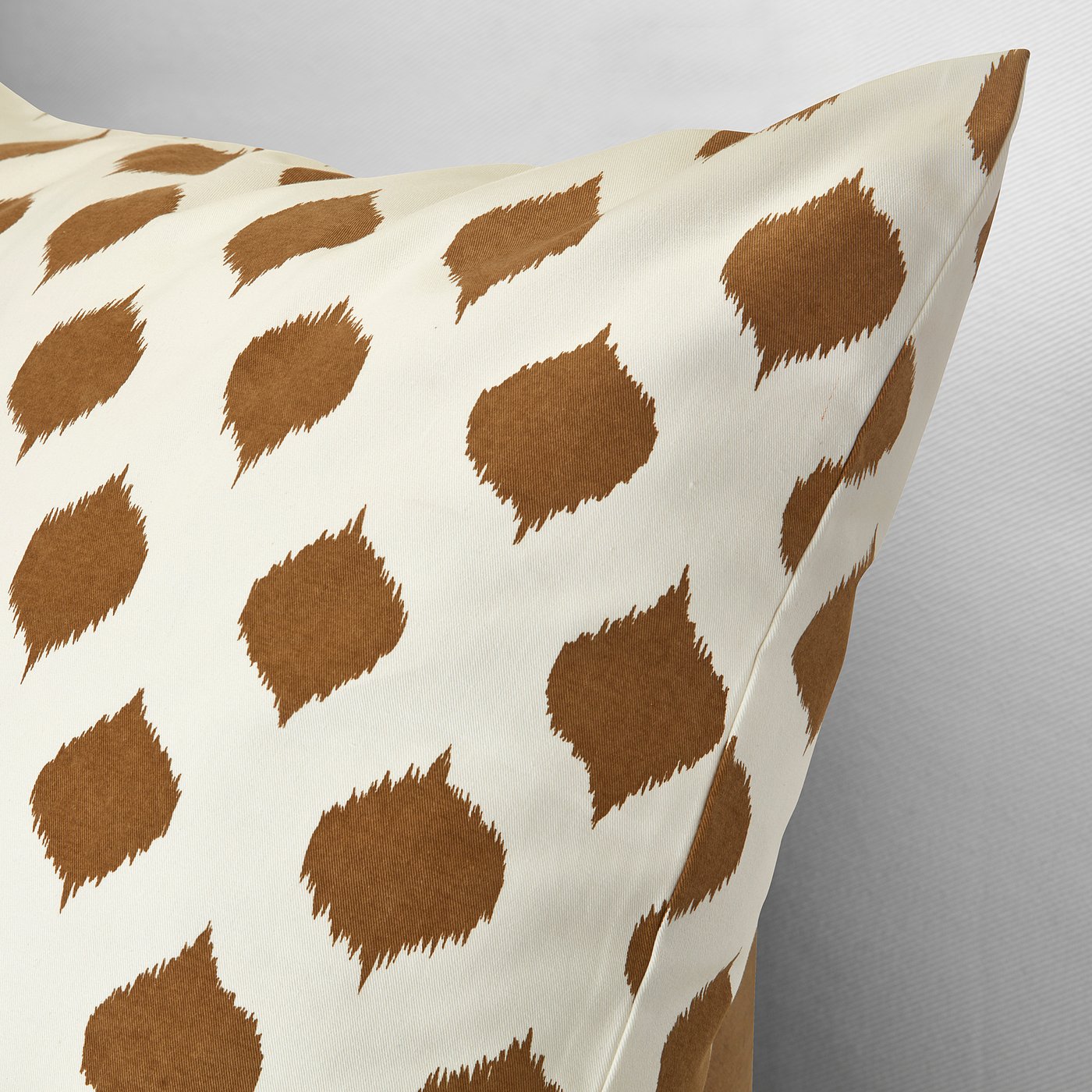 EKSPINNARE Cushion cover, brown, 65x65 cm IKEA