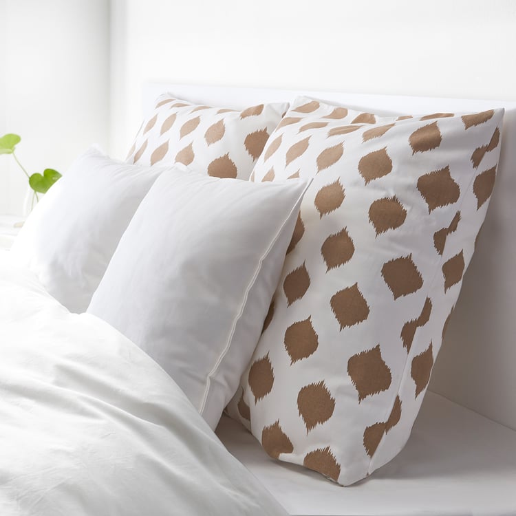 EKSPINNARE Cushion cover, brown, 65x65 cm IKEA