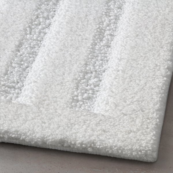 EMTEN Bath mat, white, 60x120 cm IKEA