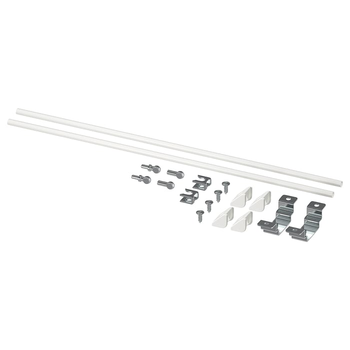 ENHET Assembly kit for kitchen island, white, 40 cm - IKEA