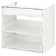 Option: ENHET Base cb w 3 drawers, white, 80x60x75 cm