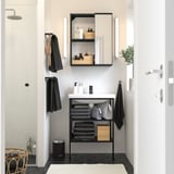 ENHET Bathroom, anthracite, 64x43x87 cm