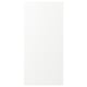 This is an ENKÖPING cabinet in white, made with particleboard and plastic foil, rectangular shape, classic and clean design.