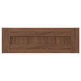 ENKÖPING Drawer front, brown walnut effect, 60x20 cm