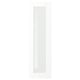 A white ENKÖPING cabinet door with a frosted glass panel. A modern, rectangular design.