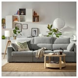 ESKILSTUNA 3-seat sofa, Tallmyra white/black