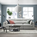 ESKILSTUNA 3-seat sofa, Tallmyra white/black