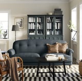 ESSEBODA 3-seat sofa, Knäbäck anthracite/brown