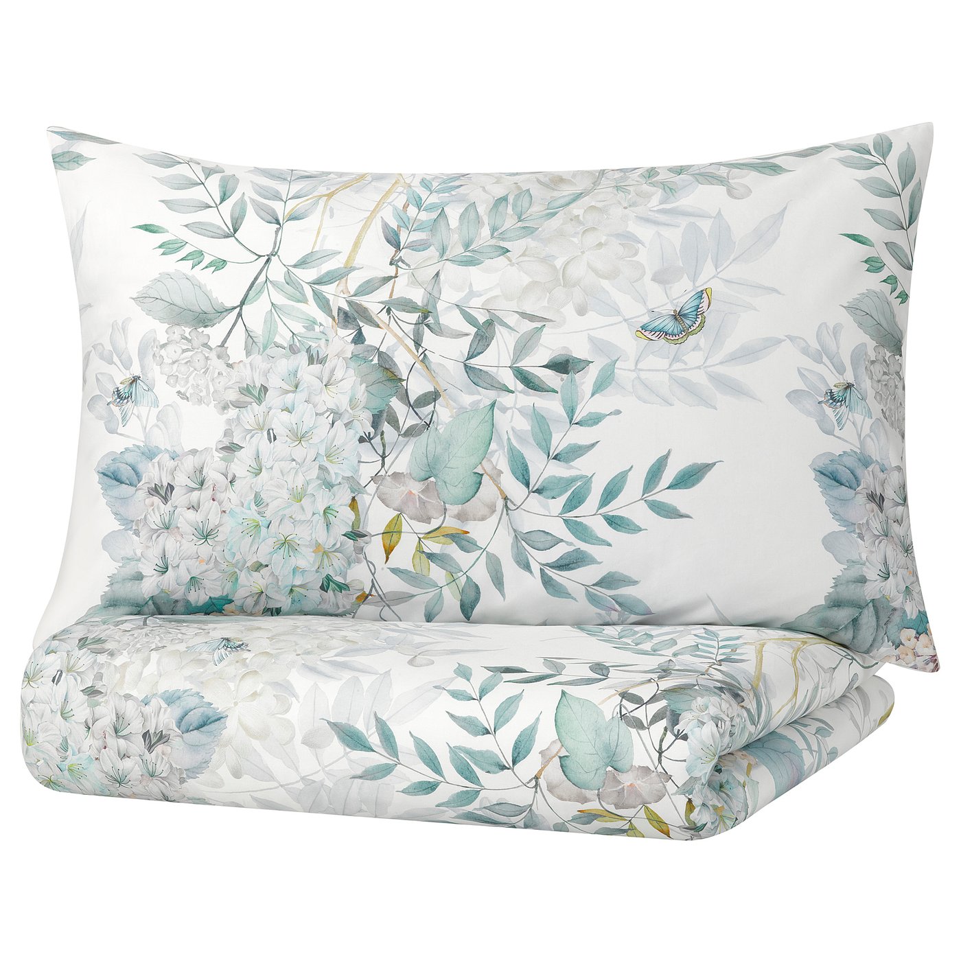 ikea floral pillow
