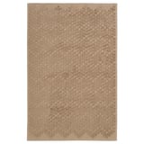 FJÄLLKATTFOT Bath mat, beige, 50x80 cm