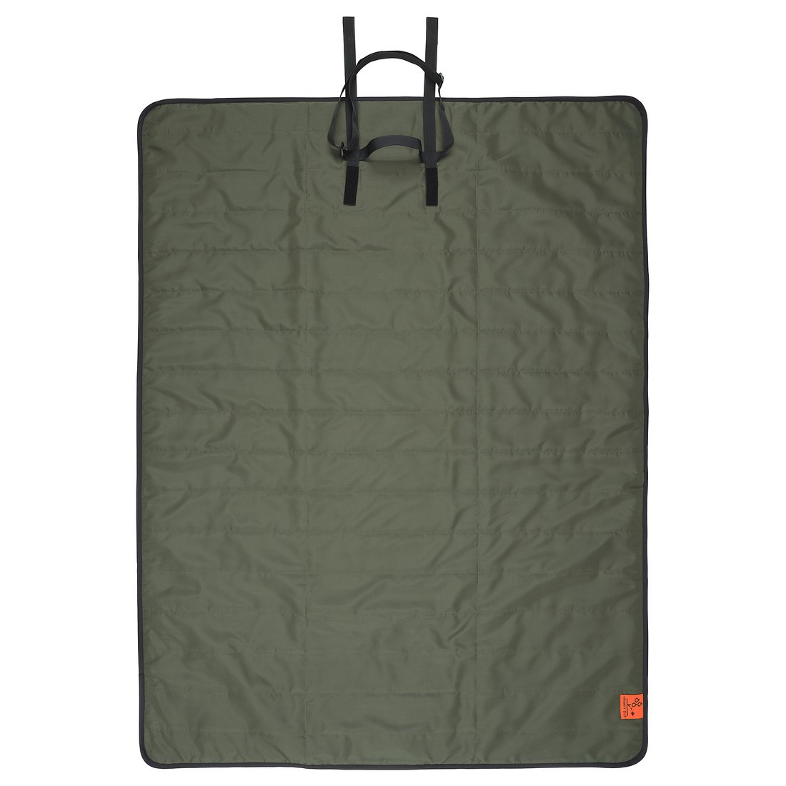 FJÄLLMOTT Picnic blanket, deep green/black, 130x170 cm IKEA