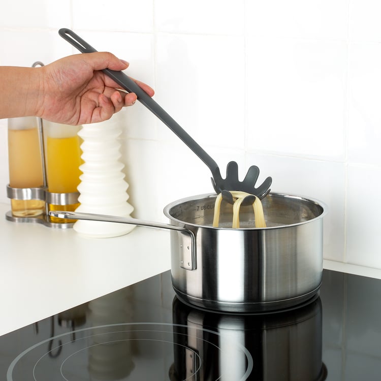 FULLÄNDAD 5piece kitchen utensil set, grey IKEA