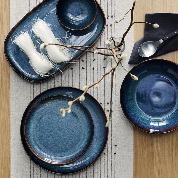 GLADELIG Bowl, blue, 11 cm