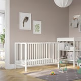 GULLIVER Cot, white, 60x120 cm