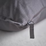 GURLI Cushion cover, dark grey, 50x50 cm