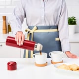 HÄLSA Steel vacuum flask, red, 0.5 l