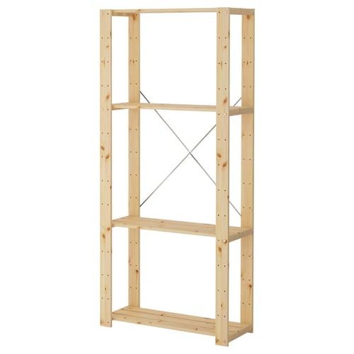 Hejne 1 Section Softwood Ikea