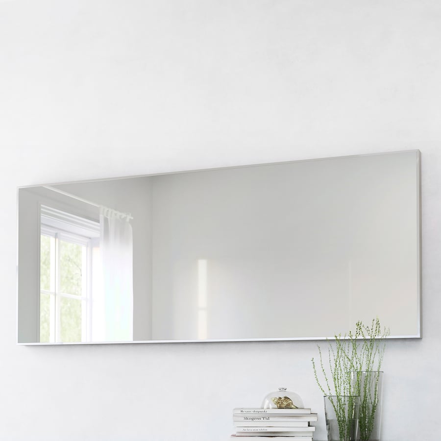 Buy HOVET Mirror, Aluminium, 78x196 cm Online UAE IKEA