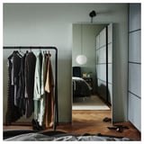 HOVET Mirror, aluminium, 78x196 cm