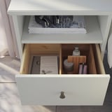 IDANÄS Bedroom furniture, set of 4, white, 180x200 cm