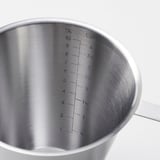 IDEALISK Jug, graduated/stainless steel, 1 l