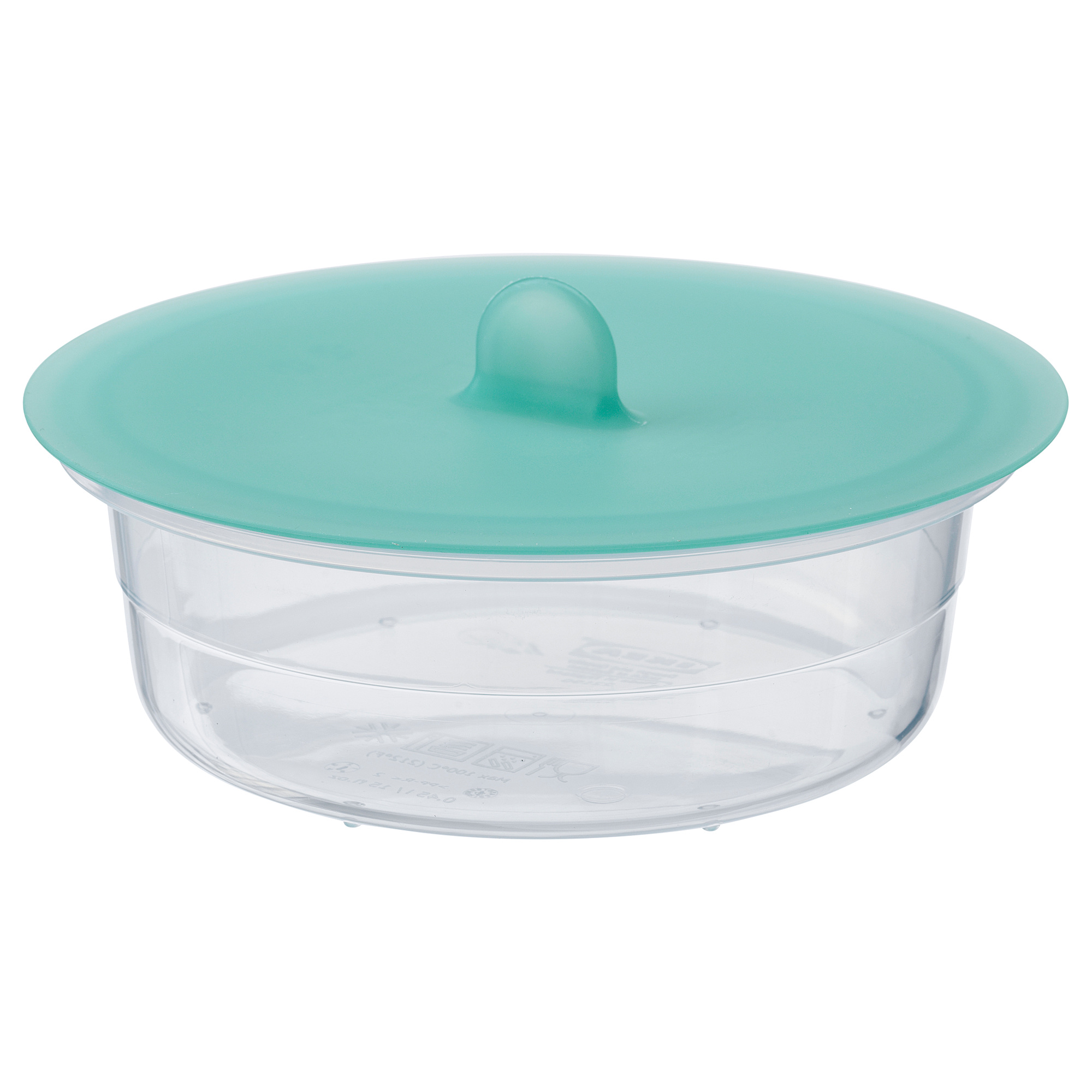 IKEA 365+ Food container with lid round plastic/silicone IKEA